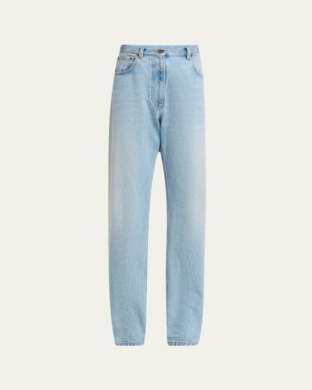 Tasche Straight-Leg Jeans